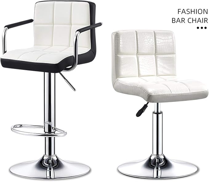Mlaea Classroom Dormitory Hotel Chair TV Station Laboratory Chair with A Flexible Lifting Rod Computer Racing Gaming Chair 38 * 44-56CM(Color:#2)