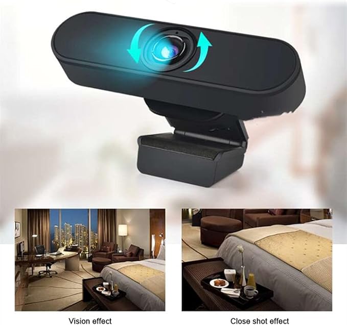 Webcam 1080P HDWeb Camera with Built-in Microphone 1920 X 1080p Widescreen Video