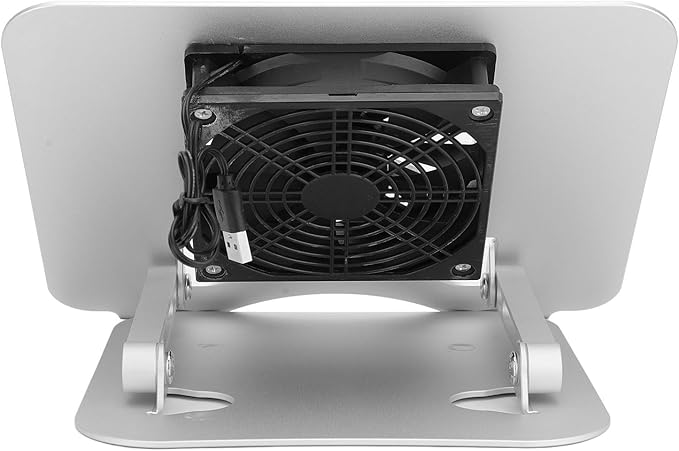 GOTOTOP Laptop Cooling Stand Aluminum Alloy 17inch Innovative Flower Laptop Cooling Pads Elevatable Cooler Stand with USB Base