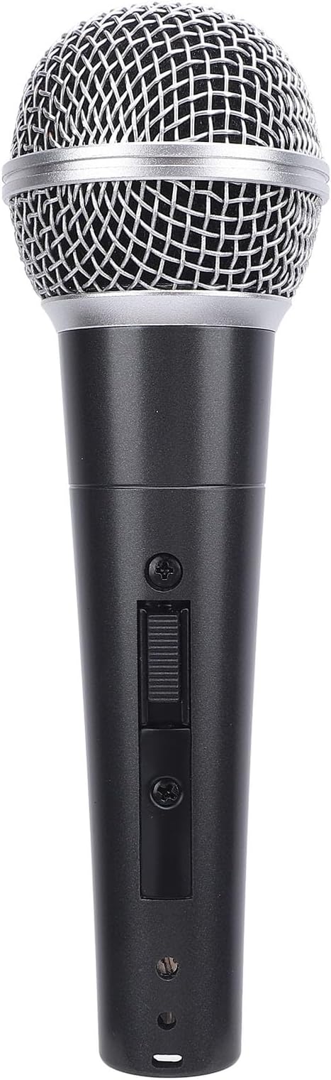 Cardioid Wired Dynamic Microphone for Professional Sound Recording in Studios Live Performances (Black)