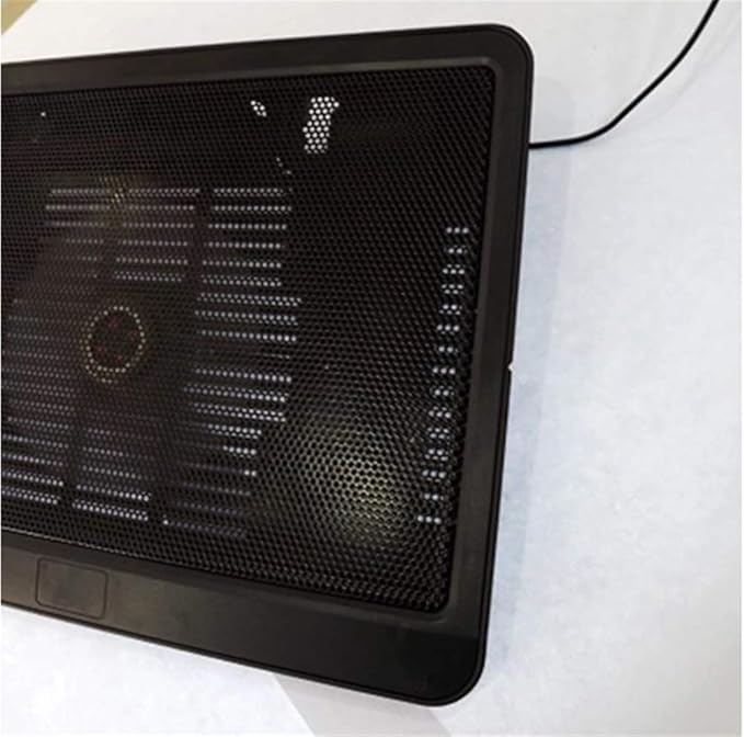 Thin Laptop Cooling Pad Adjustable Stand Notebook Ventilation Fan USB Computer Bracket Cooler