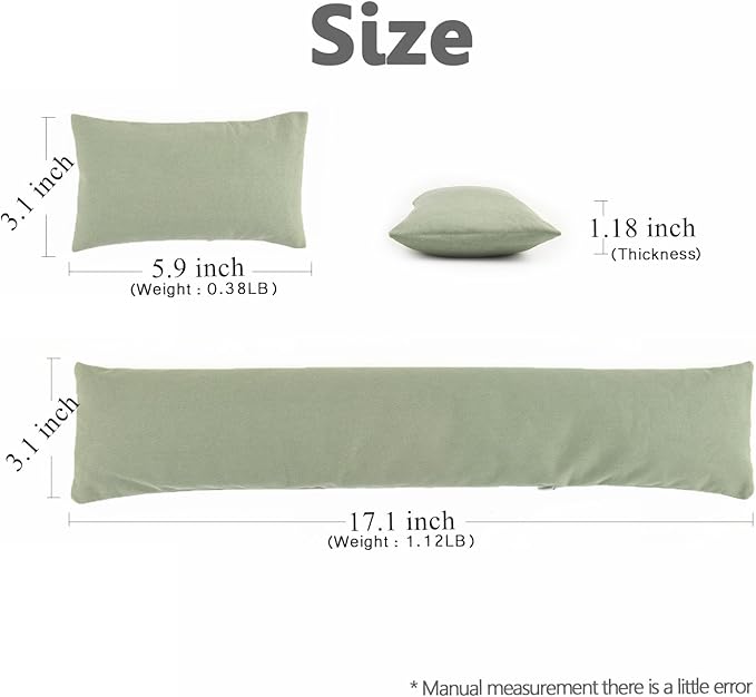 Keyboard Mouse Wrist Rest Bean Bag Set Ergonomic Wrist Rest for Keyboard and Mouse Filled Ergo Beads for Laptop Desktop Computer (Keyboard and Mouse Wrist Support Set)