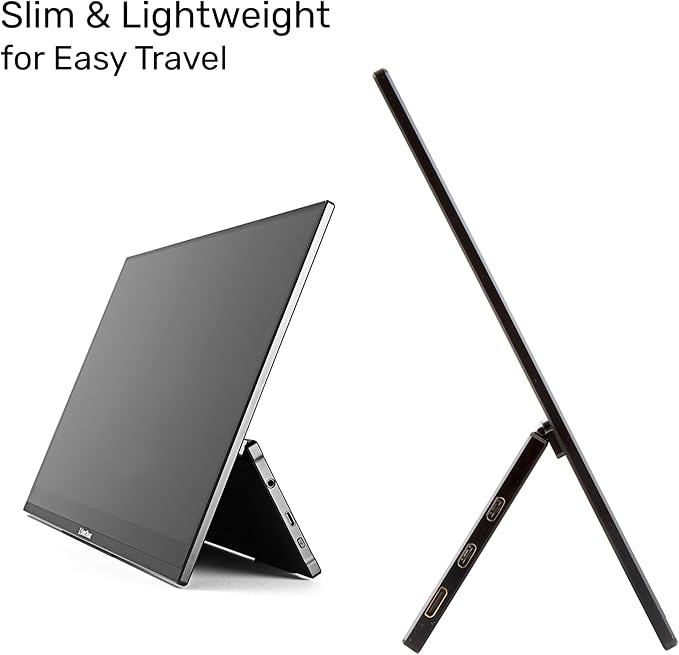 SideTrak Solo Pro 15.8 Touchscreen Portable Monitor for Laptop | FHD LED IPS Dual Display 10-Point Touch USB-C® &amp HDMI Laptop Screen Extender for Mac PC Chrome HDR (Touchscreen)