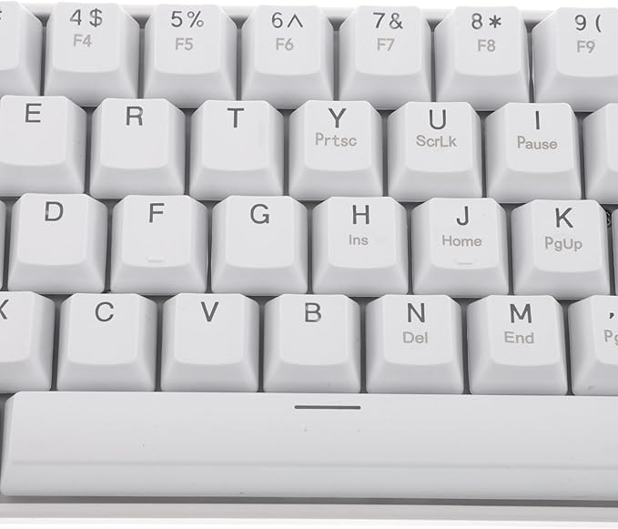 Compact Keys Wired Mechanical Gaming Keyboard RGB Backlighting for Pc and Laptop Ergonomic Design Enhanced Visibility for Gamers and Professionals