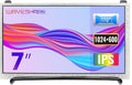 waveshare 7inch Display Compatible with Raspberry Pi 5/4B/3B/Zero/Zero W/Zero 2W/Pico/Pico W/Pico WH 1024×600 Resolution DPI Interface IPS No Touch