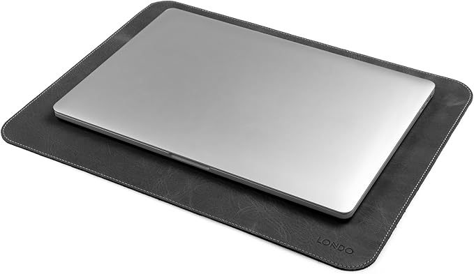 Londo Top Grain Leather Mouse Pad – Desk Mat for Keyboard and Mouse Large Leather Office Desk Pad