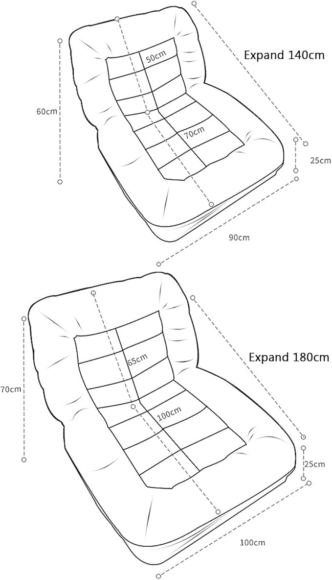 Floor Chair Lazy Sofa Folding Meditation Chair Padded Floor Chair with Back Support for Camping and Gaming Adjustable Reading Chair A