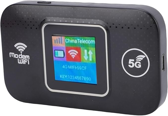 Yunseity 5G LTE Hotspot Router Stable Connection Fast Internet Speeds Multiband Support for Online ABS Material