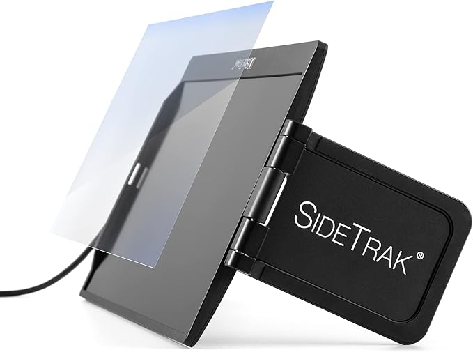 SideTrak Swivel 14 Attachable Portable Monitor Extender FHD TFT Laptop Dual Screen with Kickstand + Unique Swivel Hinge Compatible with Mac PC Chrome USB or Mini HDMI Port Power (w/Protector)