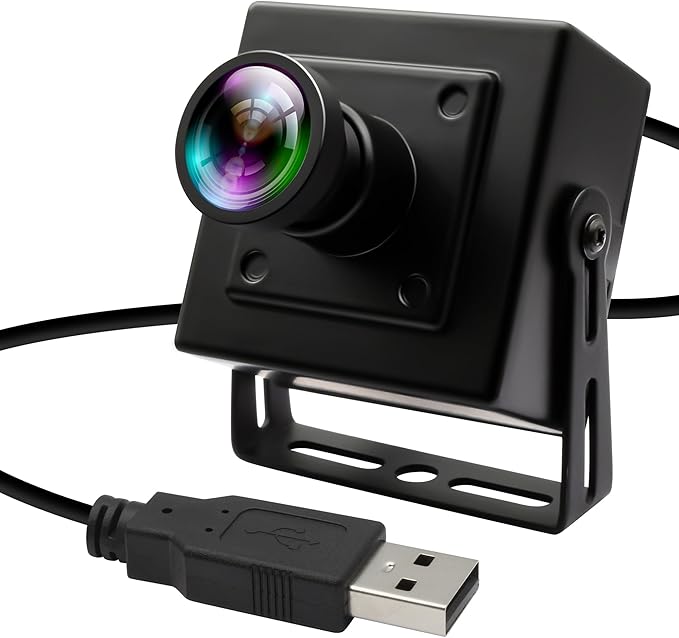 50FPS Global Shutter High Speed USB Camera Wide Angle Distortion-Free Color Lens USB 2.0 Plug-and-Play for Golf Swing Slow Motion Industrial Machine Vision VR &amp Robotic Vision