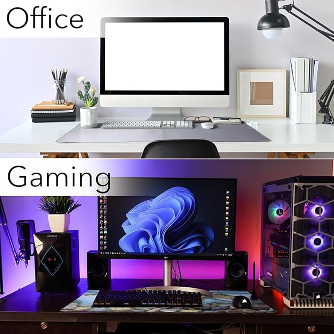 Trout Fishing Large Gaming Mouse Pad Desk Mat with Stitched Edges Non-Slip Base for Gamer Home and Office 31.5 x 15.7