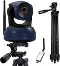 Gsou Wireless Webcam1080P HD Video Calling and Streaming CameraPlug and PlayAdjustable Field of Angle Computer Camera for PC/Mac/Laptop/MacBookWorks with ZoomMeetsSkypeTeams(with Tripod Stand)