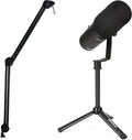 PreSonus Revelator Dynamic USB Microphone with Onboard DSP Studio-Quality Sound Cardioid Polar Pattern Adjustable Desk-Mounted Boom Arm Perfect for Streaming Podcasting Gaming and Recording