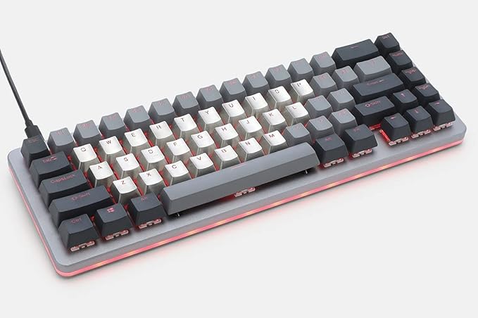 KPREPUBLIC teamwolf Stainless Steel MX Keycap Silver Color Metal keycap for Mechanical Keyboard Gaming Key Alpha Light Through Back lit (TeamWolf Alpha Key x1)
