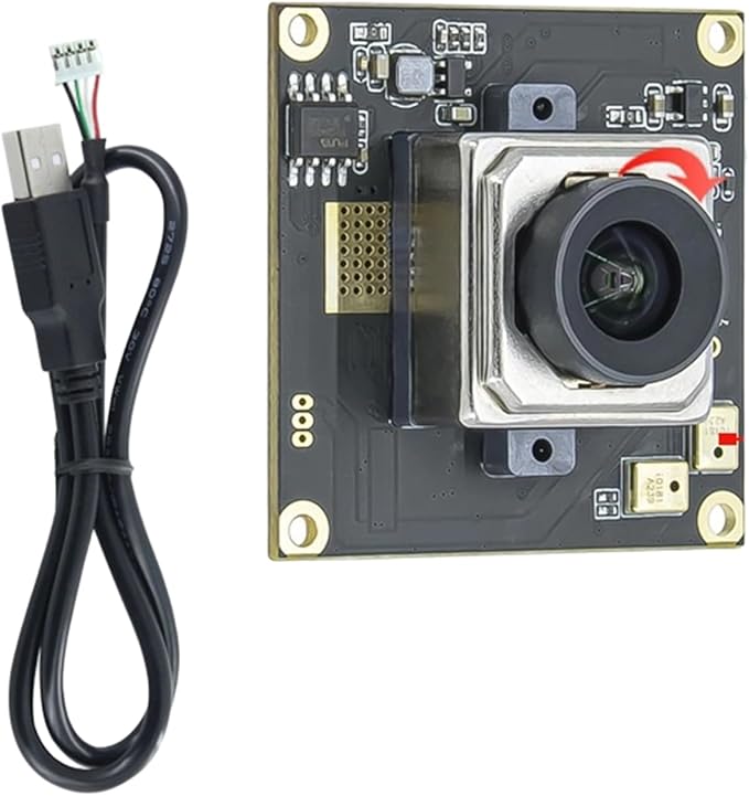 Advanced 12MP USB Camera with IMX577 Sensoring Digital Microphone 3840x3040 30FPS for Streaming and Remote Teaching