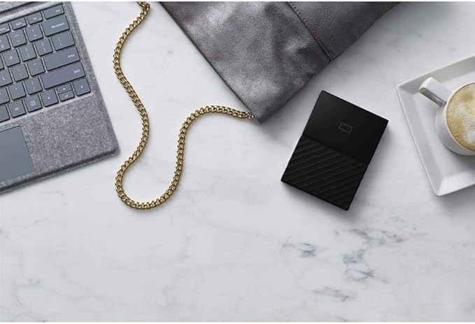 WD 2TB Black My Passport Portable External Hard Drive - USB 3.0 - WDBS4B0020BBK-WESN