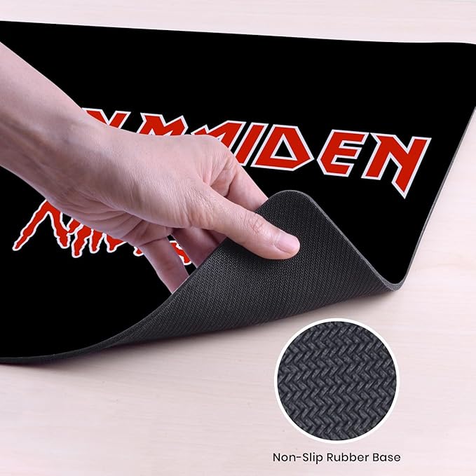 Head Case Designs Officially Licensed Iron Maiden Killers Graphic Art 37.4 x 15.75 x 0.16 inches (900 x 400 mm) - XL Gaming Office Desk PC Keyboard Mouse Mat Pad