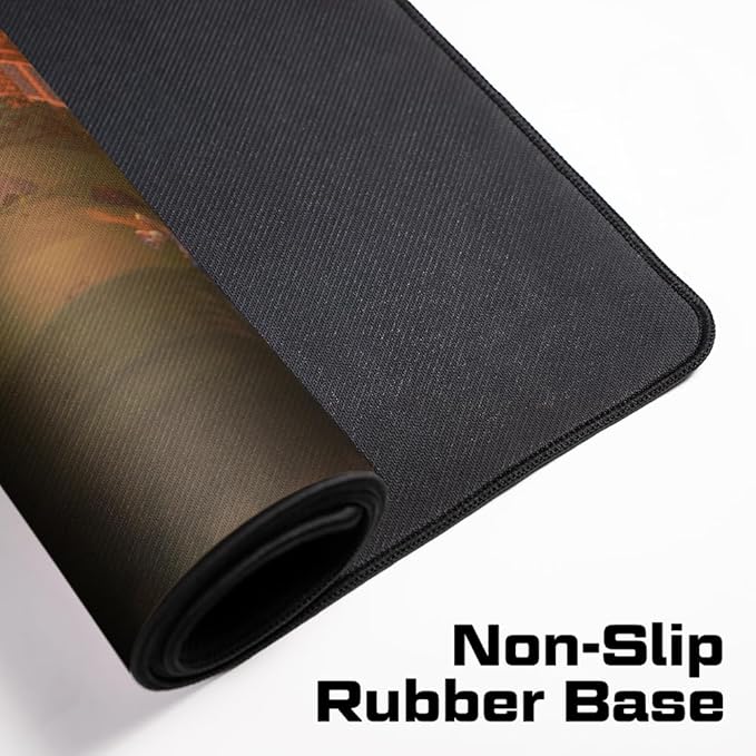 Just Chillin - Old School RuneScape Gaming Desk Mat – Large Extended Mouse &amp Keyboard Pad