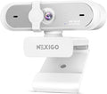 NexiGo N660P Pro 4K Webcam with Distortion-Free Lens 1080p 60 fps Autofocus USB Streaming Camera 3DNR Noise-Canceling Mics &amp Privacy Cover Web Cam for Gaming/Live Streaming/PC/Mac/Switch 2 Wh