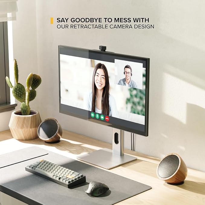ALOGIC Clarity Pro 27 UHD 4K Monitor with 65W PD and Webcam