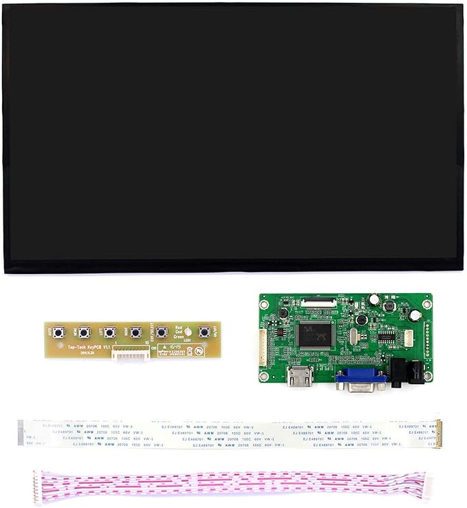 VSDISPLAY 11.6 11.6 inch IPS LCD 1920X1080 M116X40 EDP Interface Screen with VGA LCD Controller Board