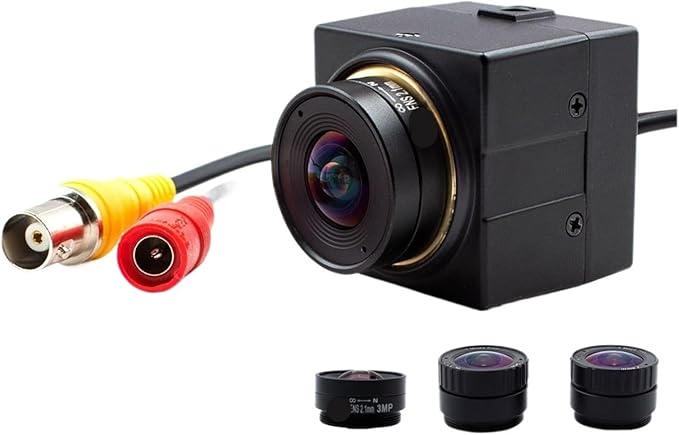Mini Camera Security Protection POE H265 with 2mm Fixed CS Lens P2P IP BNC Port Industrial Came