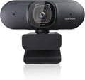 NUROUM V32AF 4K Webcam for PC Adjustable FOV Premium CMOS Autofocus Auto-Framing Noise Canceling Microphones USB Plug&ampPlay Web Camera for Desktop/Laptop/Mac Video Calls w/Zoom/Teams/Google M