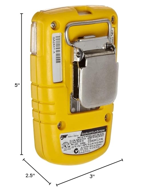 BW Technologies Corded Electric BWC2-H BW Clip Single Gas H2S Monitor 10/15 (1 Pack)