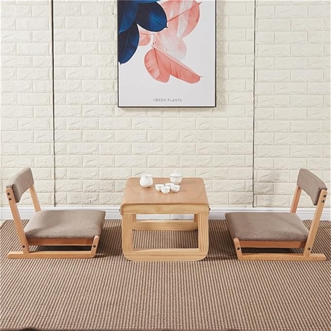 Office Chair Gaming Chair Computer Chair Living Room Furniture Accent Chair Wood Legless Chair Floor Seating Great for Reading Watching TV