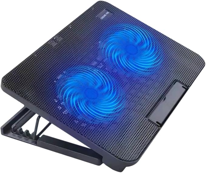 Laptop Cooling Pad with 2 Fans Accessory Lightweight Multifunctional for Home