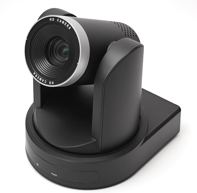 Conference Room Camera System 1080P HD PTZ Camera with 12X Optical Zoom and AI Auto Tracking for Online Video Conference and Streaming (US Plug)