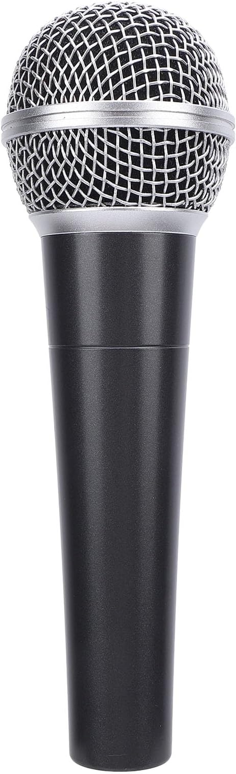 Cardioid Wired Dynamic Microphone for Professional Sound Recording in Studios Live Performances (Black)