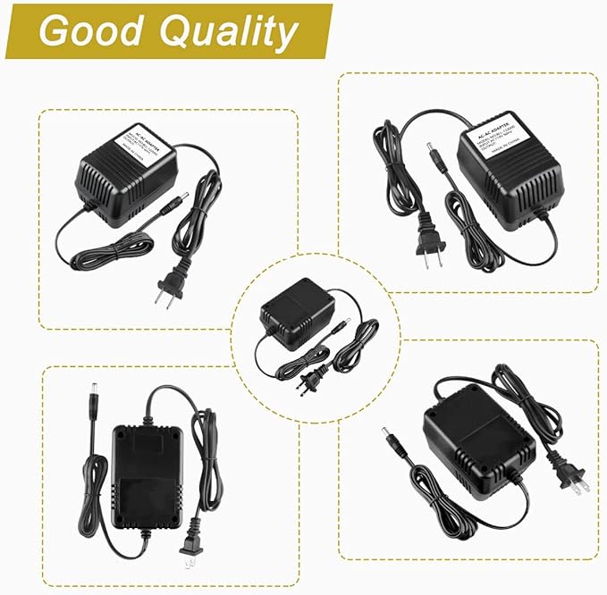 AC to AC Adapter Compatible with X Rocker Game Gaming Chair 51231 Power Supply Cord Cable