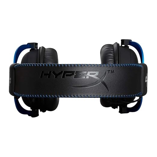 HyperX Cloud - Official PlayStation Licensed Gaming Headset for PS4 and PS5 with In-Line Audio Control Detachable Noise Cancelling Microphone Comfortable Memory Foam - Black
