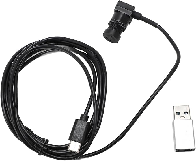 VBESTLIFE Center Webcam 1080P Type C Webcam USB Camera with Microphone for Laptop Smartphone for Live Streaming Meeting 1.5m Cable