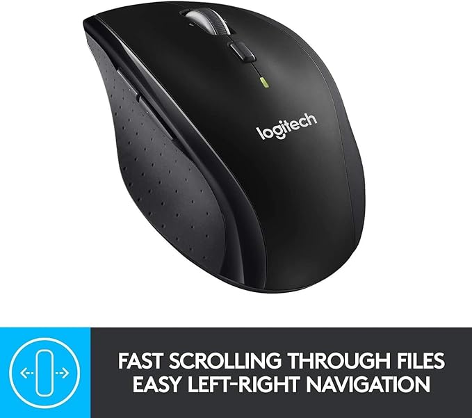 Logitech M705 Wireless Marathon Mouse (Renewed)