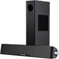 Nylavee Computer Speakers with Subwoofer 2.1 PC Speakers System with Bluetooth 5.4 &amp 3.5mm Aux-in 60W Peak Power AC Adapter Powered Computer Sound Bar for Desktop PC Laptop Monitor Gaming