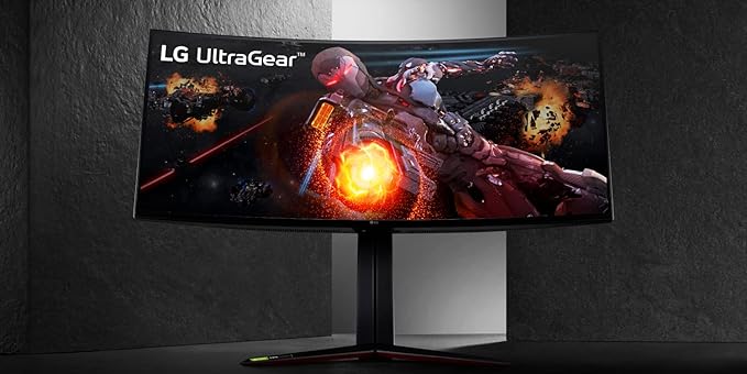 LG UltraWide QHD 34-Inch Computer Monitor 34WP65C-B VA with HDR 10 Compatibility and AMD FreeSync Premium Black