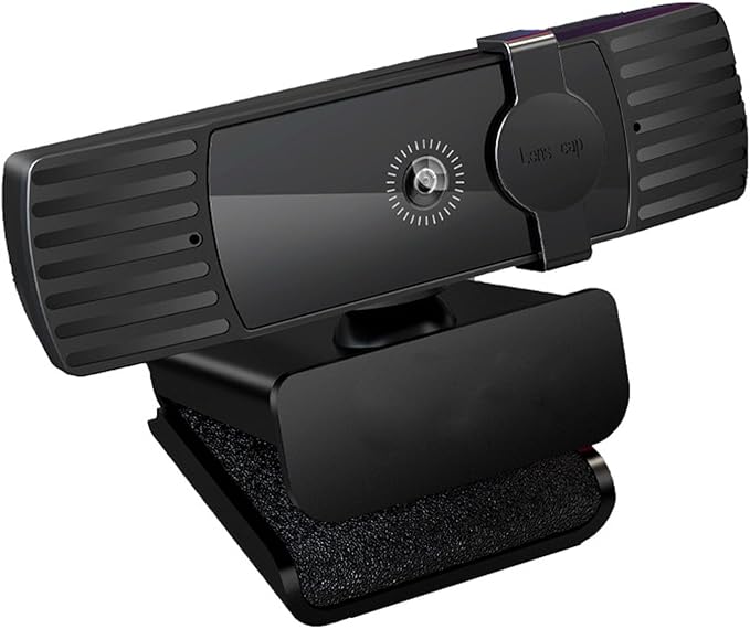 VBESTLIFE Computer Webcam FHD Webcam with Built in Noise Canceling Microphone and Rotatable Design 1080P Video and Wide Angle Camera for Desktop PC or Laptop