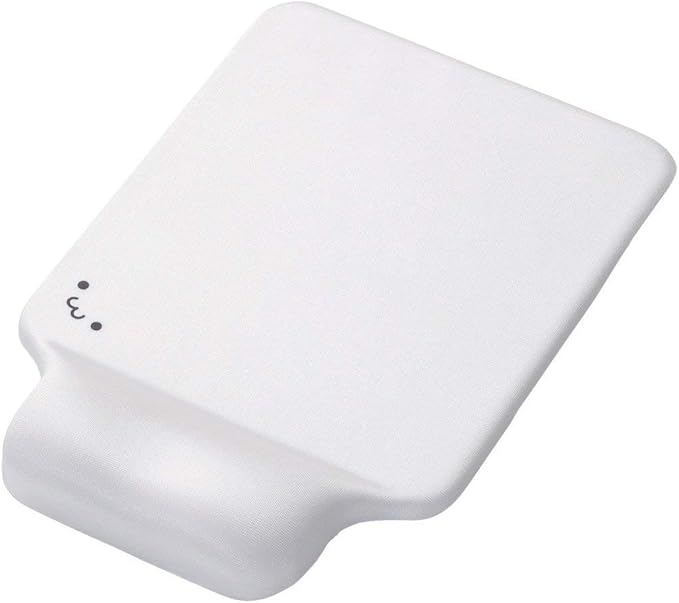 ELECOM Ergonomic Mouse Pad with Wrist Rest Gel Type for Laptop Office &amp Home Pain Relief Non-Slip Rubber Base MP-GELWH