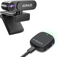 AIRHUG 2K Webcam with Conference USB Microphone