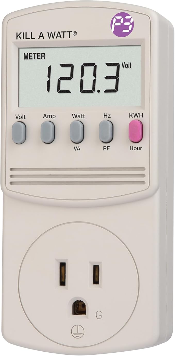 P3 International Kill-A-Watt Electric Usage Monitor
