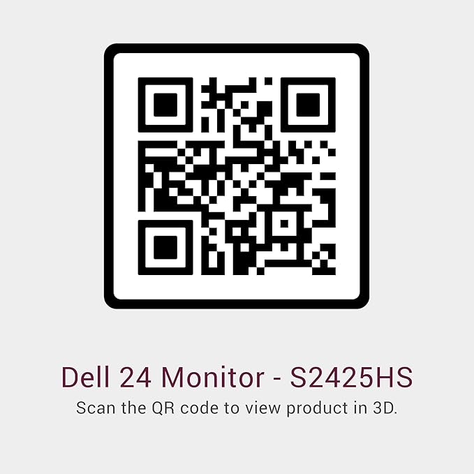 Dell S2425HS Monitor - 23.8 Inch FHD (1920x1080) Display 100Hz Refresh Rate 1500:1 Contrast Ratio TÜV Rheinland Eye Comfort 4 Star Integrated 2x5W Speaker Height/Tilt/Swivel/Pivot - Ash White
