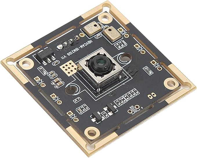 16MP High Definition Camera Module with Autofocus 80° Wide Angle Lens No Distortion USB Interface and Dual Digital Silicon Microphone for Industrial and Advertising Application