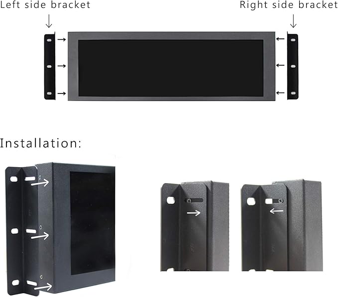 VSDISPLAY 14.9inch 1280x390 LCD Monitor VS149ZJ01which with Screen LTA149B780F and DVI VGA Input Controller Board 68676 as a bar Display Monitor/Advertising Screen