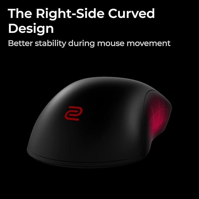 BenQ Zowie U2-DW 4K Wireless Mouse 3950 Sensor 4K Polling Rate 7 Buttons 4K Enhanced Receiver Symmetrical Design