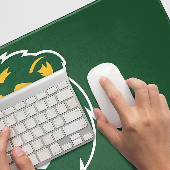 Southeastern Louisiana University Primary Logo Large Gaming Mouse Pad Desk Mat with Stitched Edges Non-Slip Base for Gamer Home and Office 31.5 x 15.7
