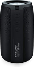 MusiBaby M68 Portable Bluetooth Speaker – Wireless Waterproof Sound for Home and Outdoor Use – Deep Bass Dual Pairing 24H Playtime Compact Design (Black)