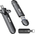 SSK USB Flash Drive 512GB SSD External TLC NAND Solid State Drive Dual USBC USBA Port Up to 1000MB/s High-Speed Portable 512GB USB Thumb Drive Stick for iPhone 15/16/17 Pro Mac Android PC Backup