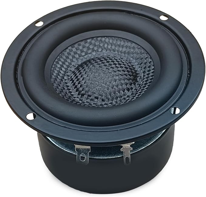 Waterproof 3inch Glass Fiber Cones Woofers Subwoofer HiFi Speakers Low Frequency Powerful Bass 4Ohm 25W